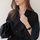 Daniel Wellington Iconic Link Ceramic Black Dial Black Steel Strap Watch For Women - DW00100414 Buy Now By Daniel Wellington