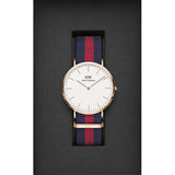 Daniel Wellington Classic Oxford White Dial Two Tone NATO Strap Watch For Men - DW00100001 Buy Now By Daniel Wellington