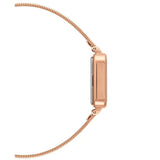 Daniel Wellington Quadro Studio Green Dial Rose Gold Mesh Strap Watch For Women - DW00100520 Buy Now By Daniel Wellington