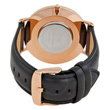 Daniel Wellington Classic Sheffield White Dial Black Leather Strap Watch For Men - DW00100007 Buy Now By Daniel Wellington