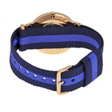 Daniel Wellington Classic Swansea White Dial Two Tone Nylon Strap Watch For Women - 0504DW Buy Now By Daniel Wellington