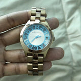 Marc Jacobs Henry Rose Gold Dial Rose Gold Steel Strap Watch for Women - MBM3296 Buy Now By Marc Jacobs