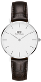 Daniel Wellington Classic Petite Reading White Dial Black Leather Strap Watch For Women - DW00100241 Buy Now By Daniel Wellington