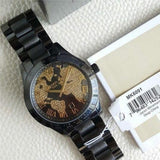 Michael Kors Layton Pave Black Dial Black Steel Strap Watch for Women - MK6091 Buy Now By Michael Kors