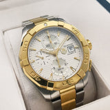 Tag Heuer Aquaracer Caliber 16 Automatic White Dial Two Tone Steel Strap Watch for Men - CAY2121.BB0923 Buy Now By Tag Heuer