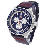Tag Heuer Formula 1 Redbull Edition Chronograph Blue Dial Blue NATO Strap Watch for Men - CAZ1018.FC8213 Buy Now By Tag Heuer