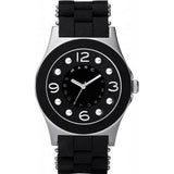 Marc Jacobs Pelly Black Dial Black Silicone Strap Watch for Women - MBM2544 Buy Now By Marc Jacobs