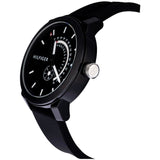Tommy Hilfiger Denim Quartz Black Dial Black Rubber Strap Watch for Men - 1791483 Buy Now By Tommy Hilfiger