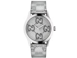 Gucci G Timeless Quartz Grey Dial Grey Leather Strap Watch For Men - YA1264058 Buy Now By Gucci
