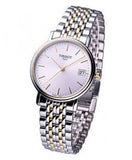 Tissot Desire White Dial Two Tone Mesh Bracelet Two Tone Steel Watch For Men - T52.2.481.31 Buy Now By Tissot