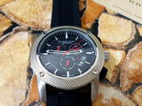 Burberry Endurance Sport Chronograph Black Dial Black Rubber Strap Watch for Men - BU7700 Buy Now By Burberry