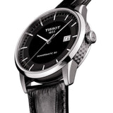 Tissot T Classic Luxury Black Dial Black Leather Strap Watch For Men - T086.407.16.051.00 Buy Now By Tissot