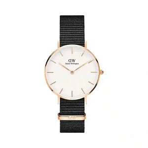 Daniel Wellington Classic Petite Cornwall White Dial Green NATO Strap Watch For Women - DW00100253 Buy Now By Daniel Wellington