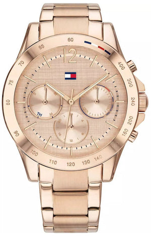 Tommy Hilfiger Haven Chronograph Rose Gold Dial Rose Gold Steel Strap Watch For Women - 1782197 Buy Now By Tommy Hilfiger