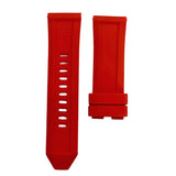 Diesel Mega Chief Chronograph Black Dial Red Silicone Strap Watch For Men - DZ4427 Buy Now By Diesel