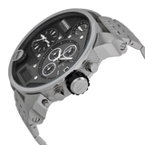 Diesel Mr Daddy 1.0 Black Dial Stainless Steel Stainless Watch For Men - DZ7221 Buy Now By Diesel