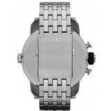 Diesel Little Daddy Chronograph Black Dial Silver Steel Strap Watch For Men - DZ7259 Buy Now By Diesel