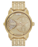 Diesel Mini Daddy Gold Dial Gold Steel Strap Watch For Men - DZ7306 Buy Now By Diesel