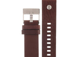 Diesel Mini Daddy LIght Blue Dial Brown Leather Strap Watch For Men - DZ7321 Buy Now By Diesel