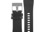 Diesel Uber Chief Two Hand Black Dial Black Leather Strap Watch For Men - DZ7377 Buy Now By Diesel