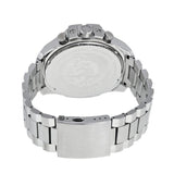 Diesel Mega Chief Chronograph White Dial Silver Steel Strap Watch For Men - DZ4328 Buy Now By Diesel
