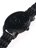 Diesel Mini Daddy Dual Time Black Dial Black Stainless Steel Strap Watch For Men - DZ7316 Buy Now By Diesel