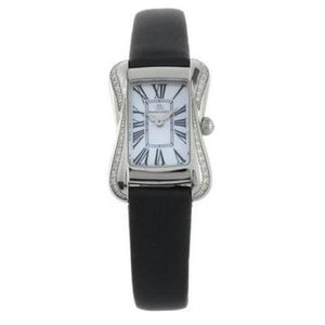 Maurice Lacroix Divina White Mother of Pearl Dial Black Leather Strap Watch for for Women - DV5011-SD531-120 Buy Now By Maurice Lacroix