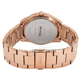 Guess G-Twist Rose Gold Dial Rose Gold Steel Strap Watch for Women - W1082L3 Buy Now By Guess