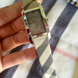 Burberry The Pioneer Grey Dial Leather Strap Watch for Women - BU9504 Buy Now By Burberry