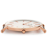 Daniel Wellington Classic Suffolk White Dial Brown Leather Strap Watch For Women - DW00100120 Buy Now By Daniel Wellington