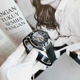 Gucci Dive Feline Black Dial Black Rubber Strap Watch For Men - YA136320 Buy Now By Gucci