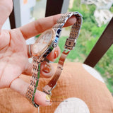 Michael Kors Mindy Three Hand White Dial Two Tone Steel Strap Watch For Women - MK7077 Buy Now By Michael Kors