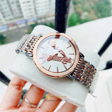 Versace Virtus Quartz White Dial Two Tone Steel Strap Watch for Women - VEHC00519 Buy Now By Versace