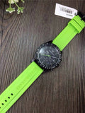 Emporio Armani Sports Analog Black Dial Green Rubber Strap Watch For Men - AR6115 Buy Now By Emporio Armani