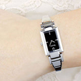 Bulova Classic Collection Black Dial Silver Steel Strap Watch for Women - 96L138 Buy Now By Bulova