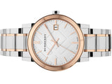 Burberry The City White Dial Two Tone Steel Strap Watch for Women - BU9006 Buy Now By Burberry