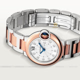 Cartier Ballon Bleu De Cartier Diamonds Silver Dial Two Tone Steel Strap Watch for Women - W3BB0026 Buy Now By Cartier