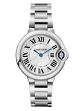 Cartier Ballen Bleu De Cartier Silver Dial Silver Steel Strap Watch for Women - W6920084 Buy Now By Cartier