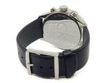 Calvin Klein Masculine Chronograph Black Dial Black Leather Strap Watch for Men - K2H27102 Buy Now By Calvin Klein