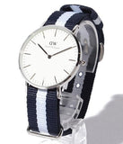 Daniel Wellington Classic Glasgow White Dial Two Tone NATO Strap Unisex Watch - DW00100047 Buy Now By Daniel Wellington