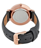 Daniel Wellington Classic Petite Sheffield Black Dial Black Leather Strap Watch For Women - DW00100224 Buy Now By Daniel Wellington