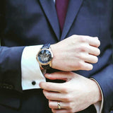 Fossil Grant Mechanical Blue Dial Blue Leather Strap Watch for Men - ME3054 Buy Now By Fossil