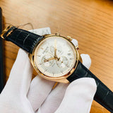 Tissot T Classic PR 100 Chronograph Silver Dial Black Leather Strap Watch for Men - T101.417.36.031.00 Buy Now By Tissot