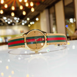 Gucci G Timeless Quartz Brown Dial Brown Leather Strap Unisex Watch - YA1264077 Buy Now By Gucci