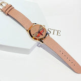 Gucci G Timeless Butterfly Brown Dial Brown Leather Strap Watch For Women - YA1264063 Buy Now By Gucci