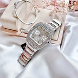 Guess Phoenix Multifunction Crystals Silver Dial Silver Steel Strap Watch For Men - GW0094G1 Buy Now By Guess