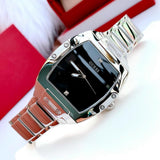 Guess Phoenix Black Dial Silver Steel Strap Watch for Men - GW0387G1 Buy Now By Guess