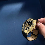 Guess Continental Black Dial Black Rubber Strap Watch for Men - GW0262G2 Buy Now By Guess