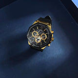 Guess Momentum Black Dial Black Rubber Strap Watch for Men - GW0263G1 Buy Now By Guess