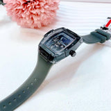 Guess Phoenix Multifunction Black Dial Grey Silicone Strap Watch For Men - GW0203G9 Buy Now By Guess